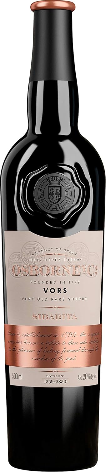 Osborne Sibarita Oloroso V.O.R.S. 30 Year Old Sherry Wine, 50 cl ...